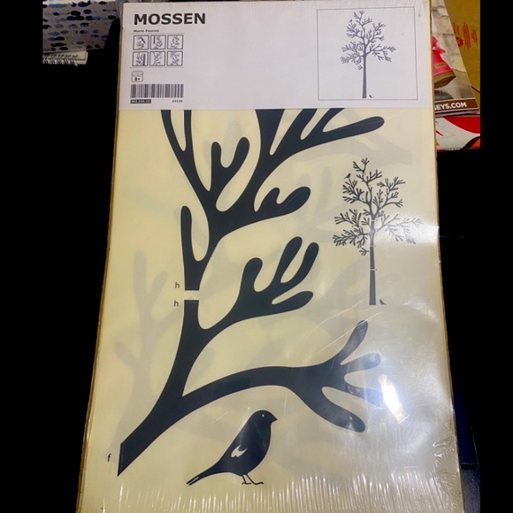 IKEA Wall Decor Ikea Mossen Decorative Wall Stickers Tree Birds